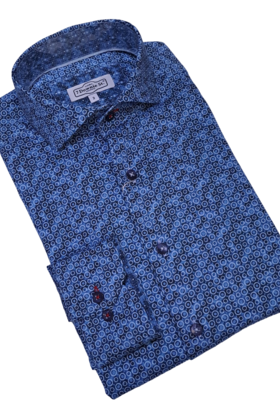 7 Downie St. Pattern Dress Shirt - 6000