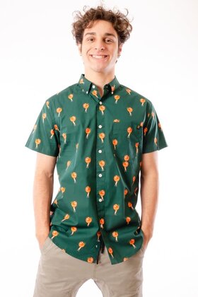 TEAMLTD Button Up - Peaches
