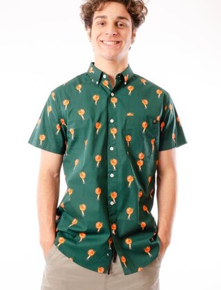 TEAMLTD Button Up - Peaches