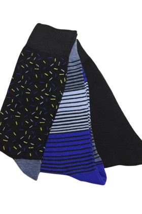 Robert Graham Multi Pattern 3-Pack  Socks - Multi