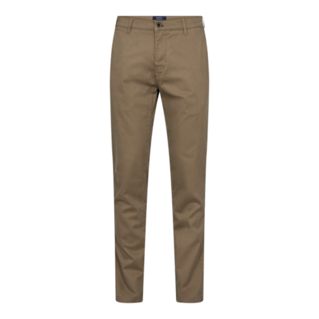Sunwill Extreme Flexibility Slim Fit Chinos - Dark Sand