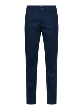 Sunwill Extreme Flexibility Slim Fit Chinos - Blue