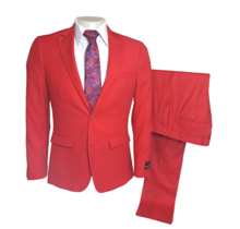Alpha & Steele Suit - Red