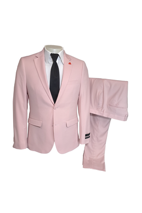 Alpha & Steele Suit - Pink