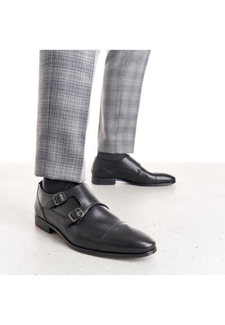 Lloyd Mailand - Monk Strap Dress Shoe - Black