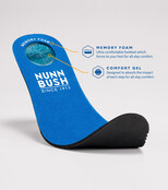 Nunn Bush Circuit Plain Toe Oxford - Black Multi