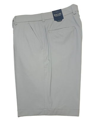 Ballin Drummond Stretch Shorts - Grey