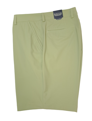 Ballin College Techno Cotton Shorts - Dusty Green