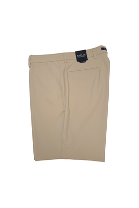 Ballin College Techno Cotton Shorts - Stone