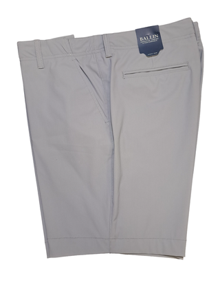 Ballin College Techno Cotton Shorts - Grey
