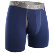 2UNDR SWING SHIFT Boxer Brief - Navy/Grey 2UNDR SWING SHIFT Boxer Brief - Navy/Grey