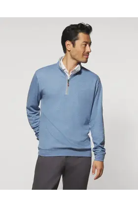 Johnnie-O  Sully 1/4 Zip Pullover - Laguna Blue