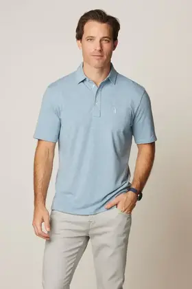 Johnnie - O - The Heathered Original Polo 2.0 - Coastal