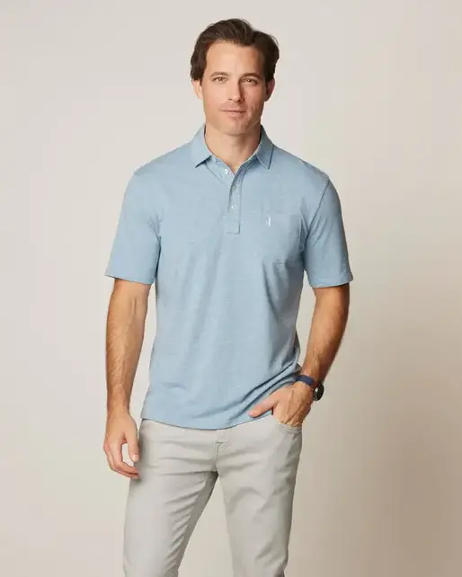Johnnie - O - The Heathered Original Polo 2.0 - Coastal