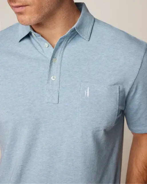 Johnnie - O - The Heathered Original Polo 2.0 - Coastal