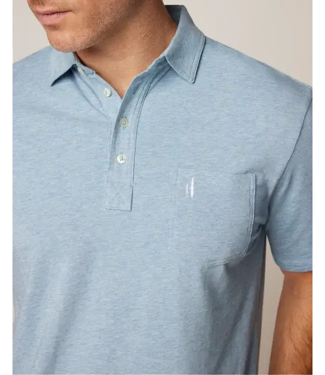Johnnie-O Johnnie - O - The Heathered Original Polo 2.0 - Coastal