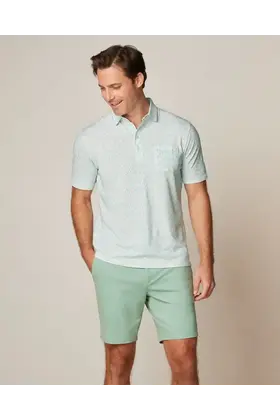 Johnnie - O - The Original Polo  - Fluer Peacock