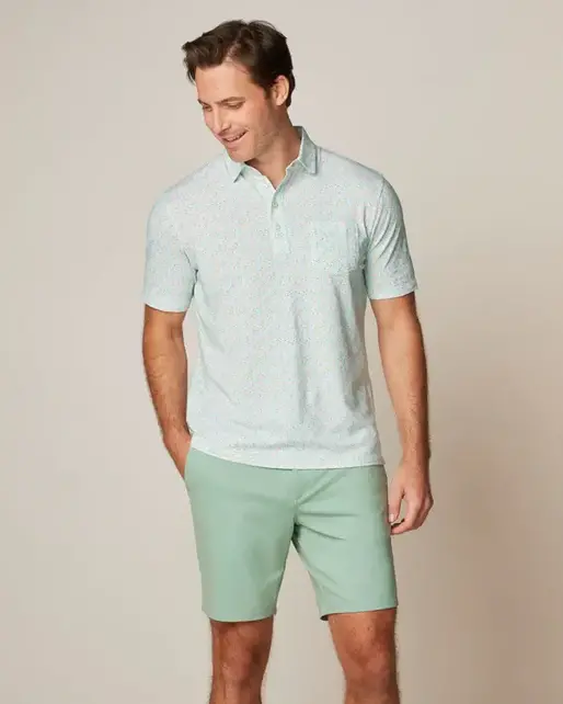Johnnie - O - The Original Polo  - Fluer Peacock Johnnie - O - The Original Polo  - Fluer Peacock