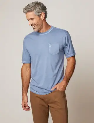 Johnnie-O Dale 2.0 Pocket T-Shirt - Navy