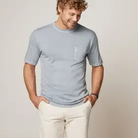 Johnnie-O Dale 2.0 Pocket T-Shirt - Steel