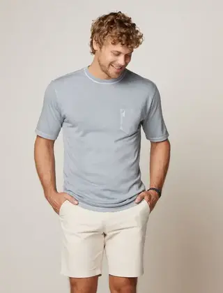 Johnnie-O Dale 2.0 Pocket T-Shirt - Steel