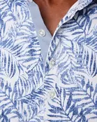 Johnnie-O Aiken Printed Mesh Performance Polo - Lake Johnnie-O Aiken Printed Mesh Performance Polo - Lake