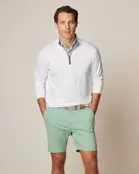 Johnnie-O  Sully 1/4 Zip Pullover - White