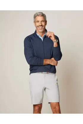 Johnnie-O Freeborne Performance 1/4 Zip Pullover - Wake