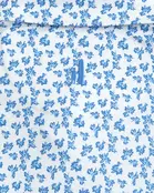 Johnnie - O - Vern Printed Jersey Performance Polo  - Malibu