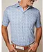Johnnie-O Johnnie - O - Alston Printed Featherweight Performance Polo  - Lake