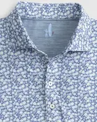Johnnie - O - Alston Printed Featherweight Performance Polo  - Lake