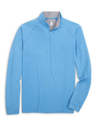 Johnnie-O  Freeborne Performance 1/4 Zip Pullover - Malibu