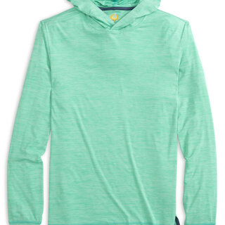 Johnnie-O Talon Featherweight Performance T-Shirt Hoodie - Jungle
