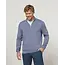 Johnnie-O Johnnie-O  Vaughn Striped Performance 1/4 Zip Pullover - Twilight