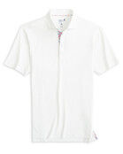 Johnnie-O  Seeley Solid Mesh Performance Polo - White
