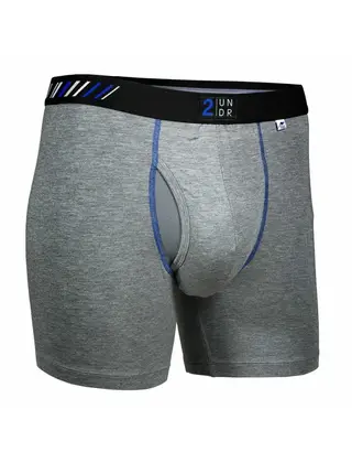 2UNDR SWING SHIFT Boxer Brief - Grey
