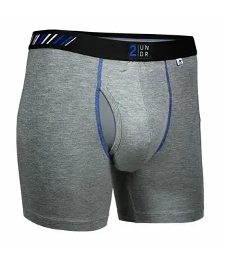 2UNDR 2UNDR SWING SHIFT Boxer Brief - Grey