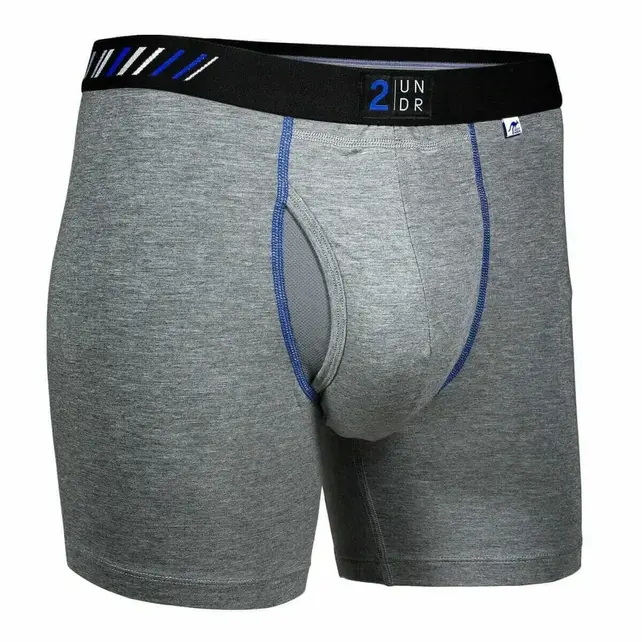2UNDR SWING SHIFT Boxer Brief - Grey