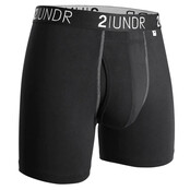 2UNDR SWING SHIFT Boxer Brief - Black/Grey