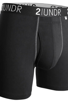 2UNDR SWING SHIFT Boxer Brief - Black/Grey