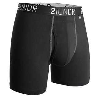 2UNDR SWING SHIFT Boxer Brief - Black/Grey
