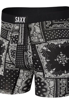 SAXX VIBE Boxer Brief - Bandana Republic - Black