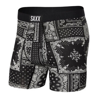 SAXX VIBE Boxer Brief - Bandana Republic - Black