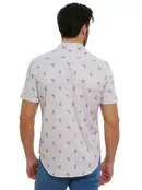 Robert Graham Belmond Short Sleeve Dress Shirt - White