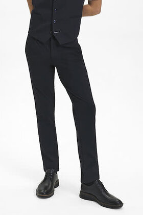 Sunwill Extreme Flexibility Slim Fit Dress Pants - Dark Navy