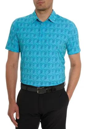 Robert Graham Iron Skull 2 Polo - Mint
