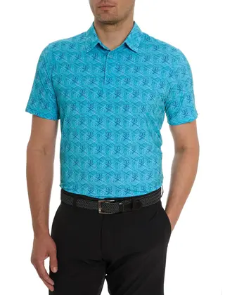 Robert Graham Iron Skull 2 Polo - Mint