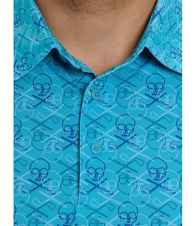 Robert Graham Robert Graham Iron Skull 2 Polo - Mint