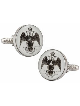 Scottish Rite Freemasonry 33 Degree Cufflinks