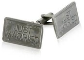 Just Married cufflinks